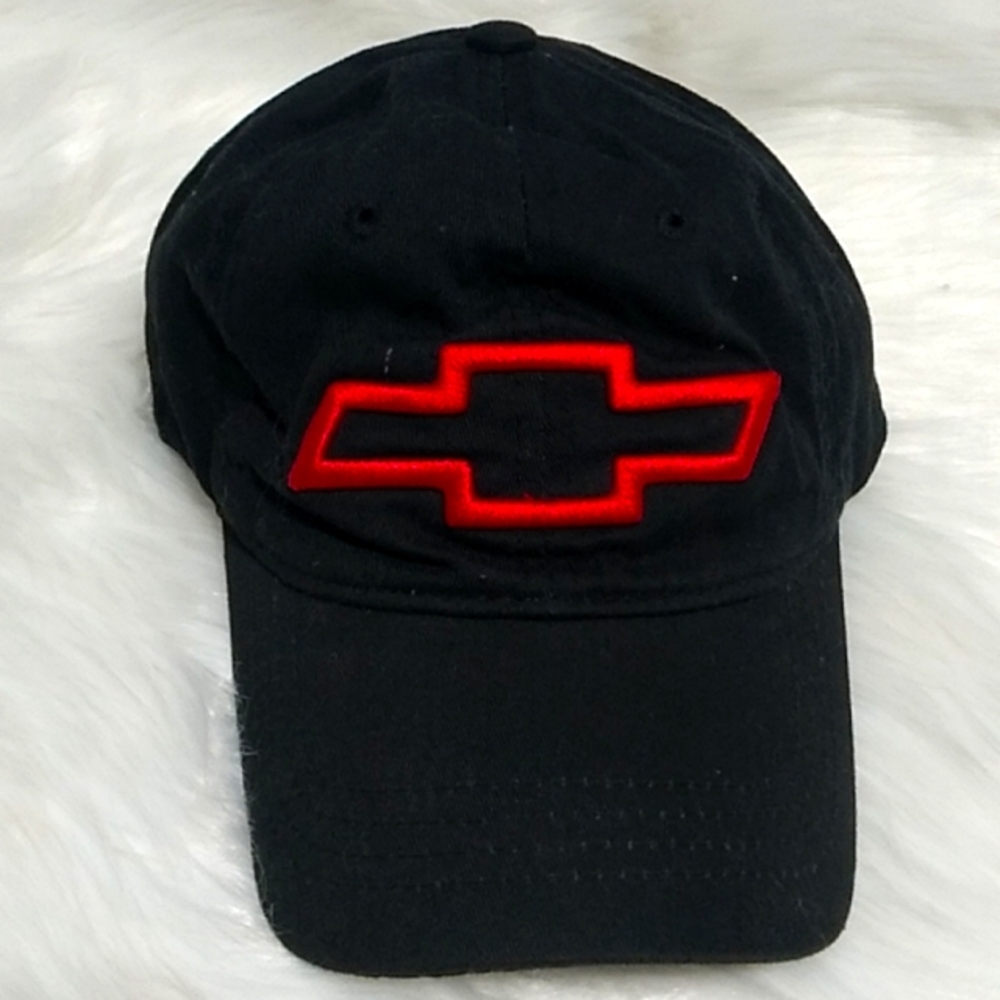SALE! Chevrolet GM Cap Gently Worn OSFM Velcro Adjustable Back Vintage 90's